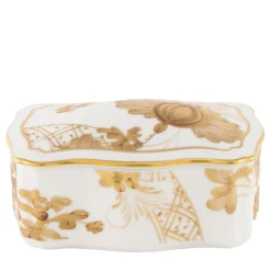 Scatola Portaoggetti Piccola Oriente Italiano Aurum