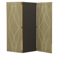 Schermo in legno beige Gerard