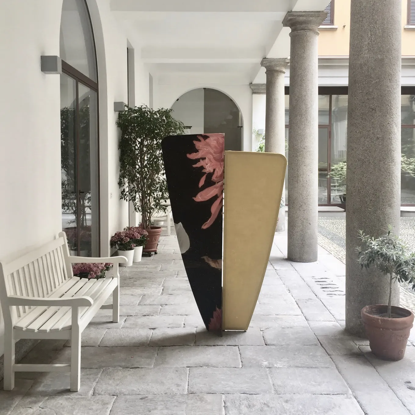 Schermo Kazimir tipo A motivo floreale