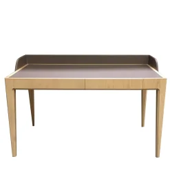 Scrivania Bellagio in pelle avana