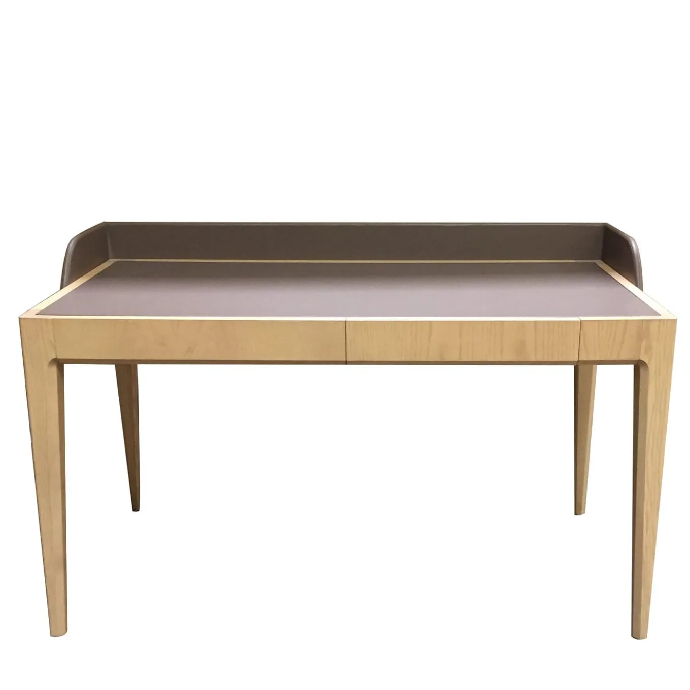 Scrivania Bellagio in pelle avana