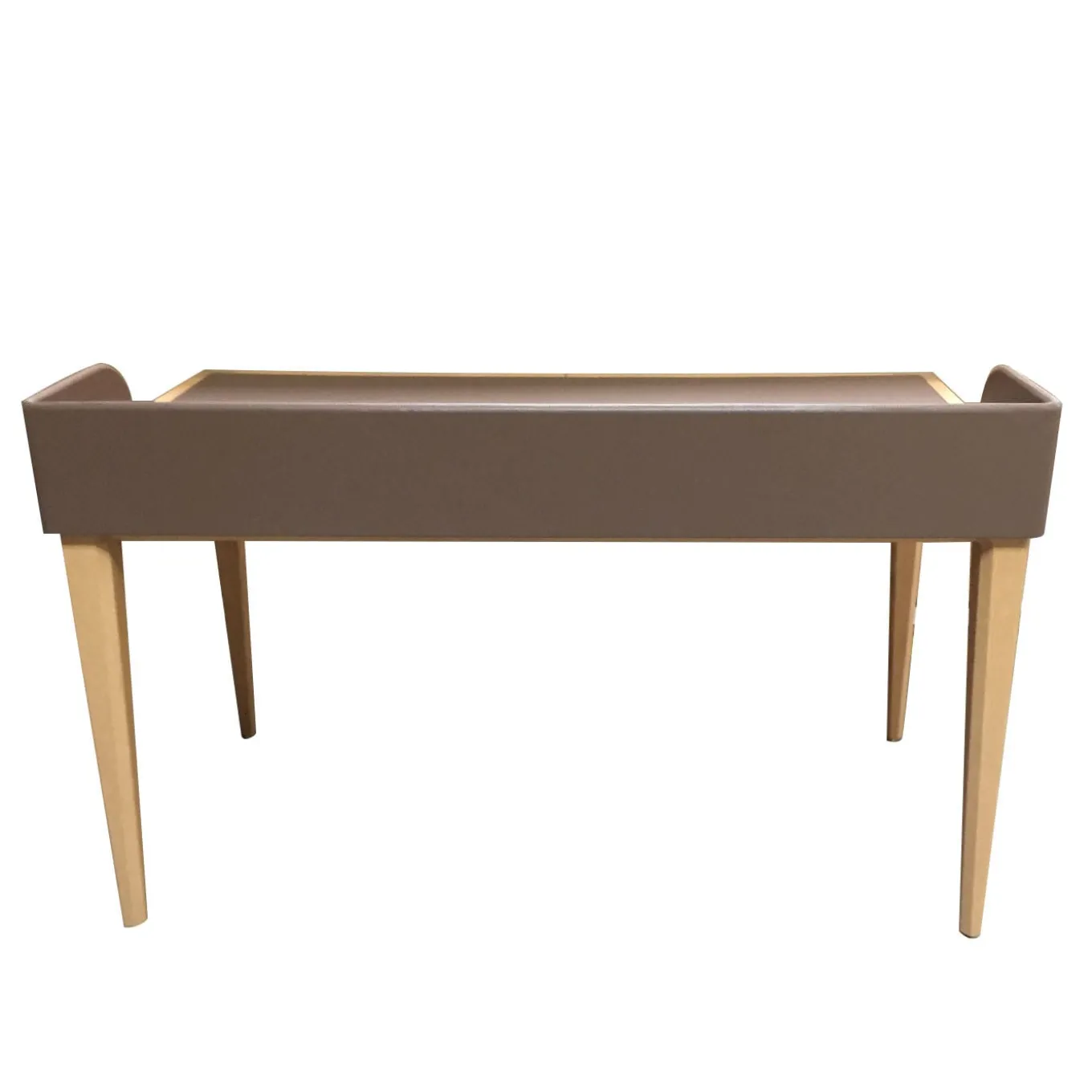 Scrivania Bellagio in pelle avana