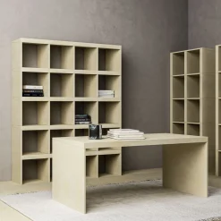 Scrivania rettangolare Prospettive in pietra di Gumdesign