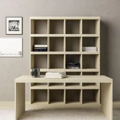 Scrivania rettangolare Prospettive in pietra di Gumdesign