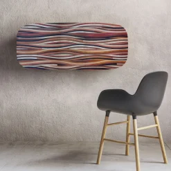 Scrivania sospesa a parete Multiessenza di Gabriele E. M. D'Angelo