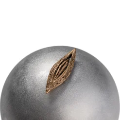 Scultura a muto La Papessa Alluminio Argento