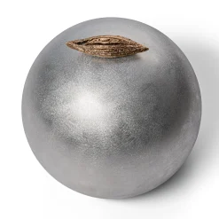 Scultura a muto La Papessa Alluminio Argento