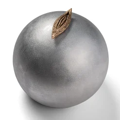 Scultura a muto La Papessa Alluminio Argento