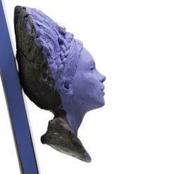 Scultura blu Matrilineare I
