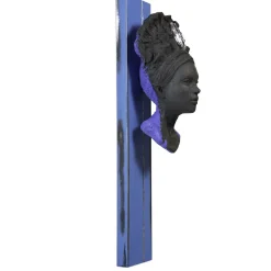 Scultura blu Matrilineare II
