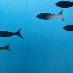 Scultura Bosco D'Acqua 140cm-Altezza Azzurra