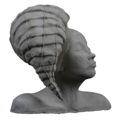 Scultura Concha in Ceramica