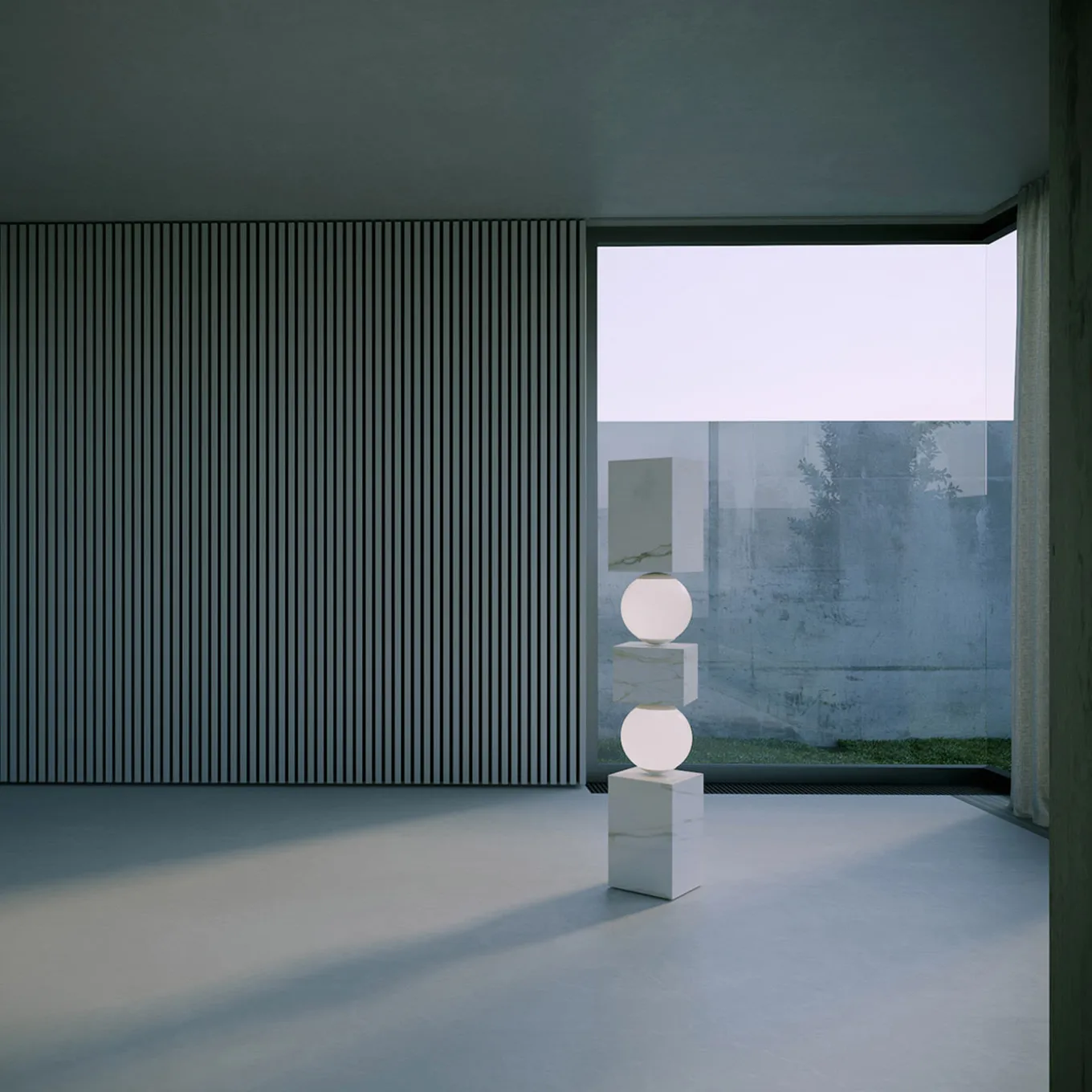 Scultura CS Totem Calacatta