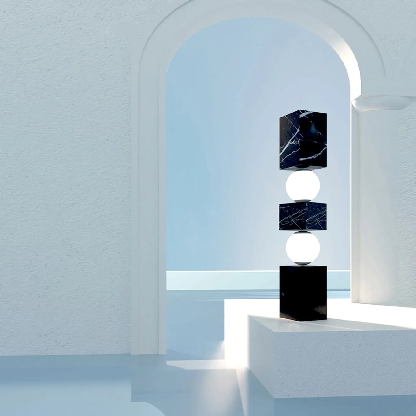 Scultura CS Totem Marquinia