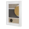 Scultura decorativa da parete Tabou con cornice bianca #4