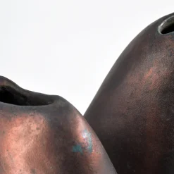 Scultura Decorativa in Ceramica Intreccio Silente di Nino Basso