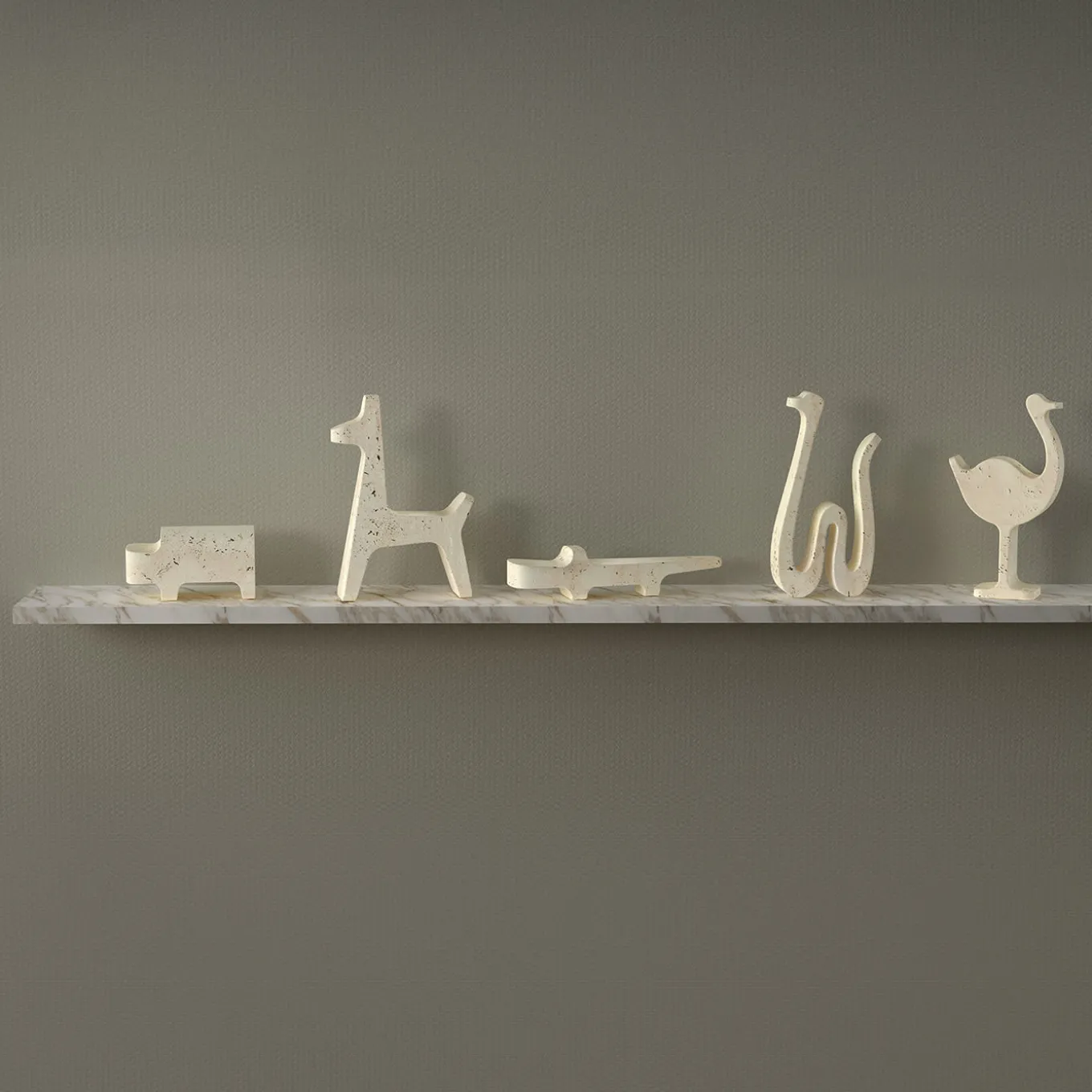 Scultura di coccodrillo Safari di Matteo Ragni