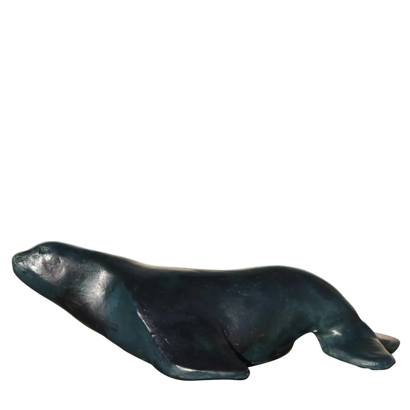 Scultura di foca alzavola