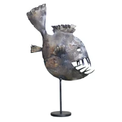 Scultura di piranha