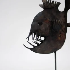 Scultura di piranha
