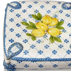 Scultura di seduta mediterranea a 4 cuscini