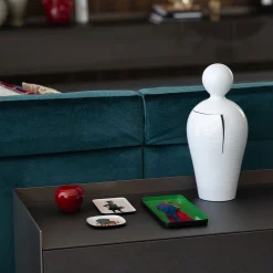 Scultura Do in Ceramica Bianca