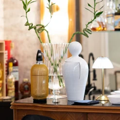 Scultura Do in Ceramica Bianca