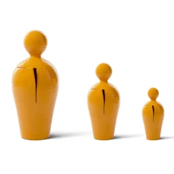 Scultura Do in Ceramica Senape