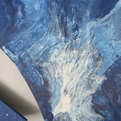 Scultura Galaxy in alluminio Morsa