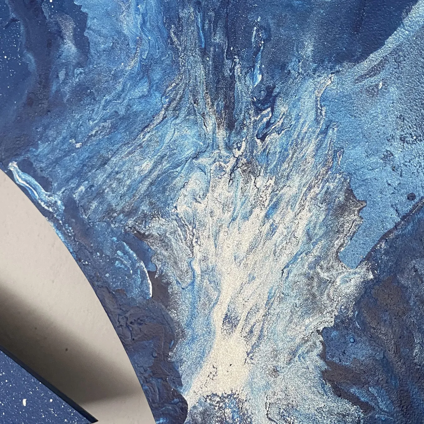 Scultura Galaxy in alluminio Morsa