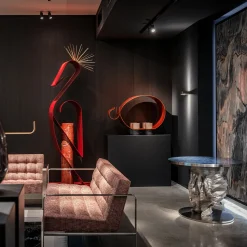 Scultura Gru Coronata