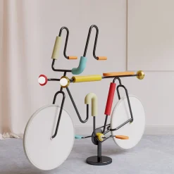 Scultura in bicicletta Morse