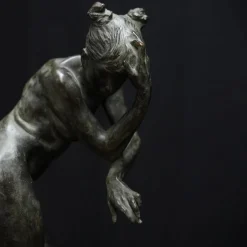 Scultura in bronzo Ewe