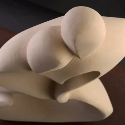 Scultura in pietra Il Sorriso del Cuore