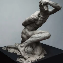 Scultura in resina della resilienza