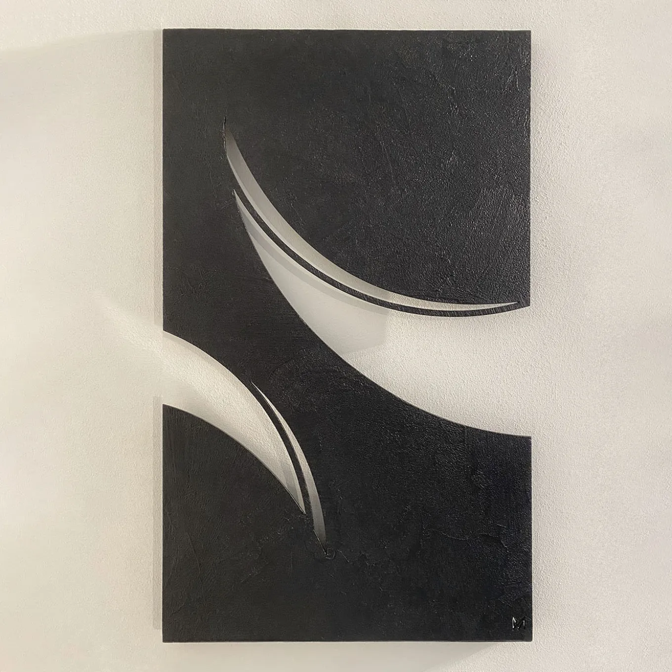 Scultura in resina di alluminio Venti