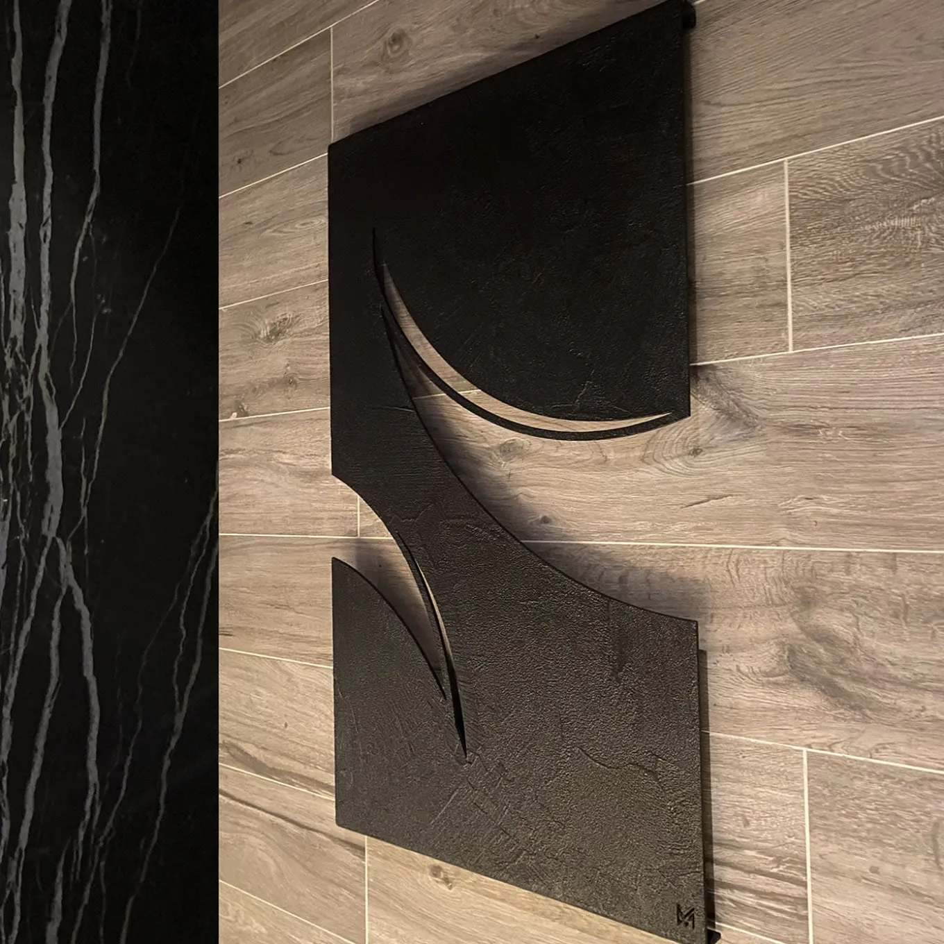 Scultura in resina di alluminio Venti