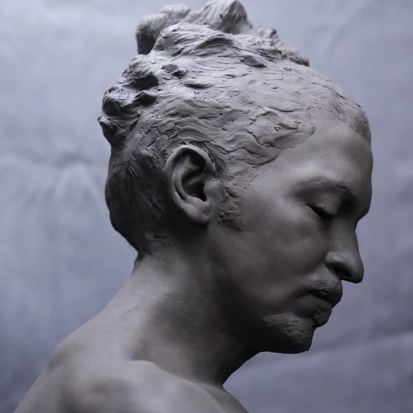 Scultura in resina Guardiano del Pensiero