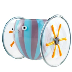 Scultura in vetro veneziano Chariot di Eliana Gerotto