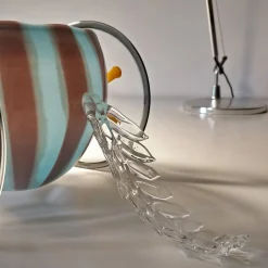 Scultura in vetro veneziano Chariot di Eliana Gerotto