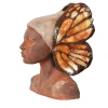 Scultura Mariposa in Ceramica