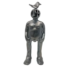 Scultura palombaro nero