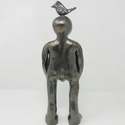 Scultura palombaro nero