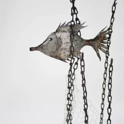 Scultura Pesci In Mare