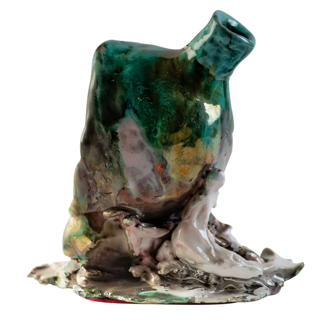 Scultura policroma La Sirenetta E Il Tempo