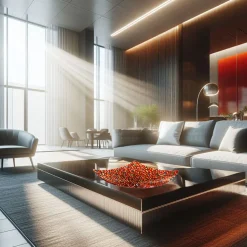 Scultura Rombo Red Sunshine