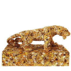 Scultura Tigre Gialla