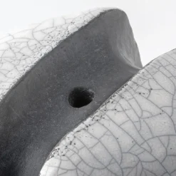 Scultura/vaso Sguardo Alla Luna Ceramica di Nino Basso