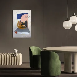 Sebbene Lo Fosse Acrilico su tela