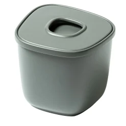 Secchiello per ghiaccio con coperchio in alluminio fuso verde Maris di Kelly Wearstler